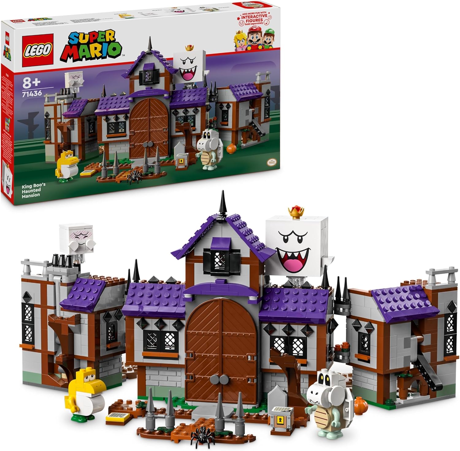 LEGO 71436 VILLA STREGATA DI RE BOO SUPER MARIO