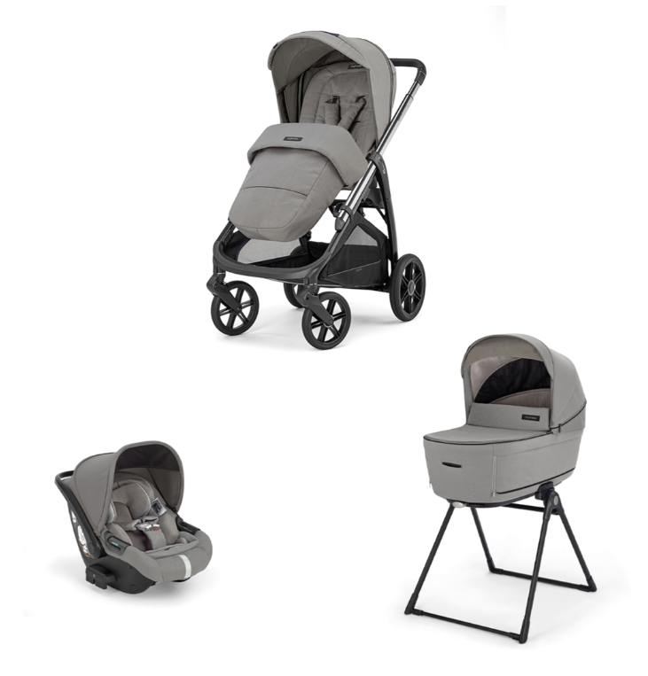 INGLESINA SYSTEM APTICA DARWIN RECLINE PLATINUM GREY