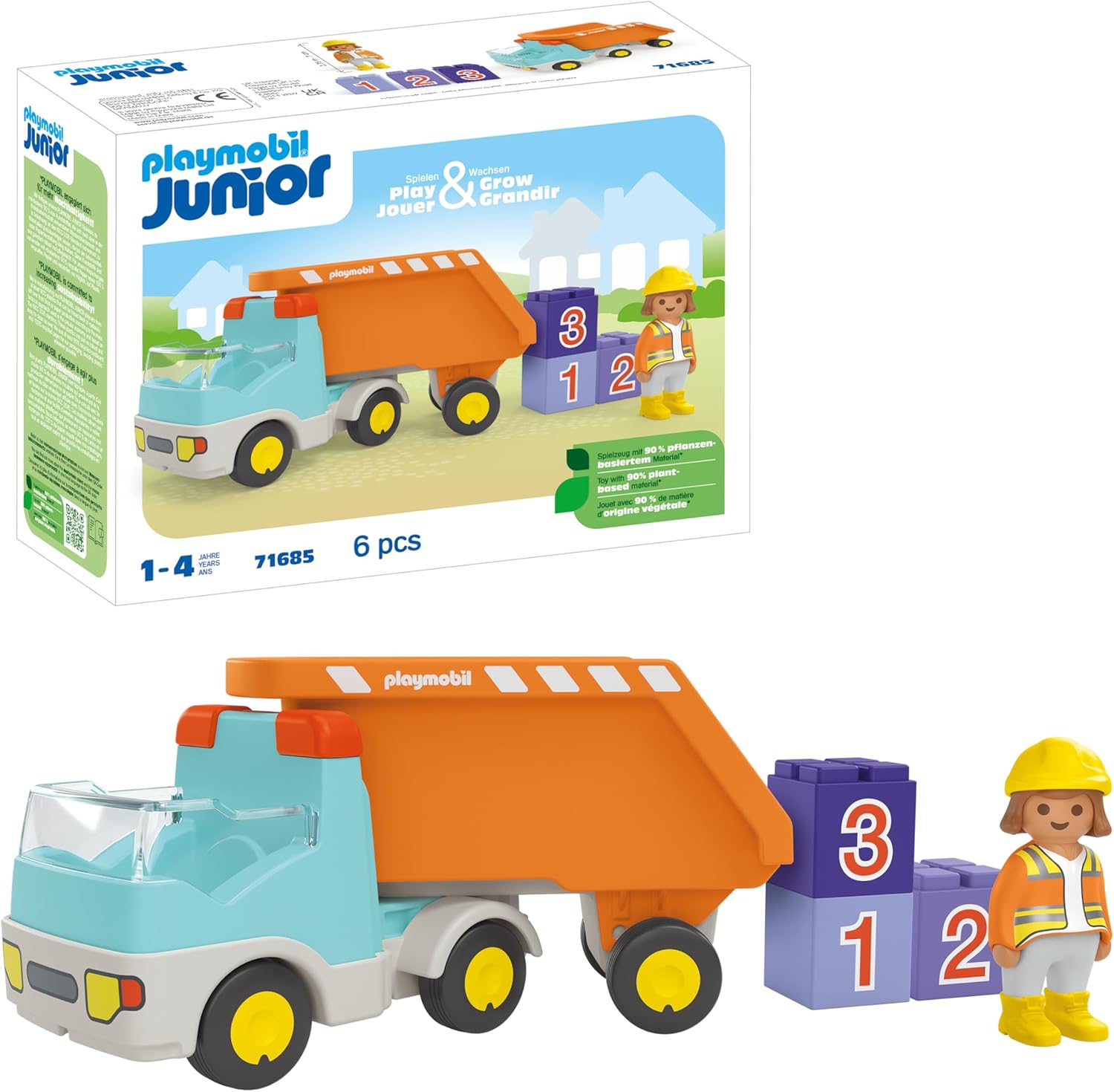 PLAYMOBIL 71685 JUNIOR CAMION DEL CANTIERE