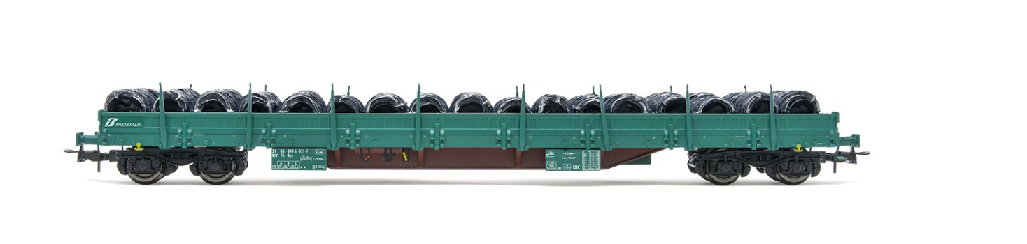 HORNBY HR6553 FS CARRO PIANALE A STANTI CON CARICO