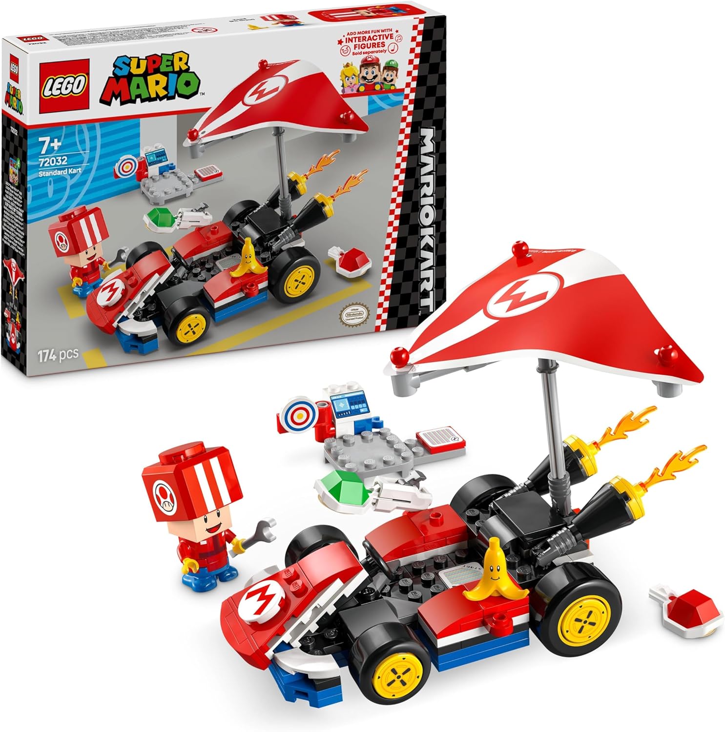 LEGO 72032 MARIO KART - KART STANDARD SUPER MARIO