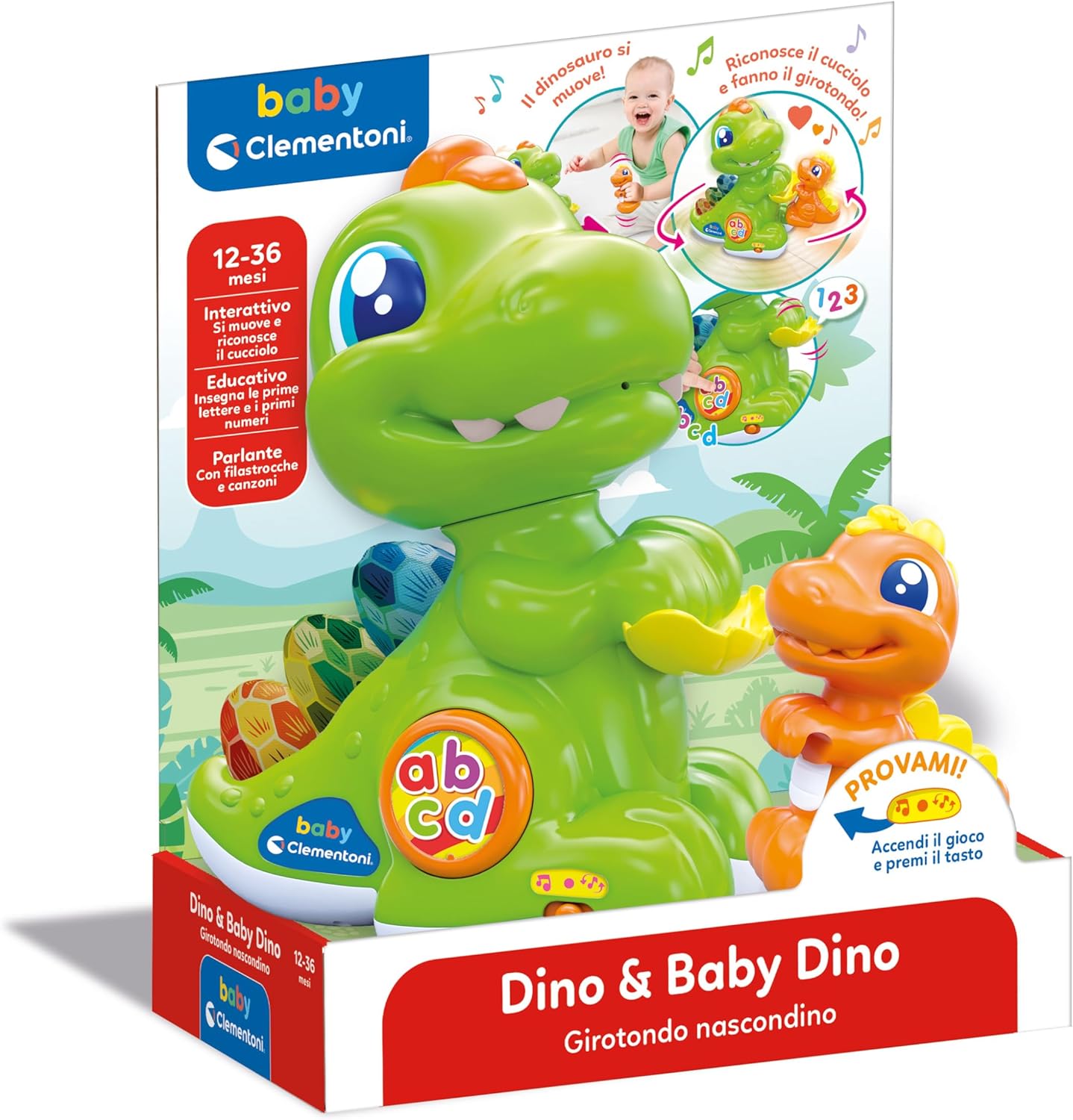 CLEMENTONI 17953 DINO E BABY DINO