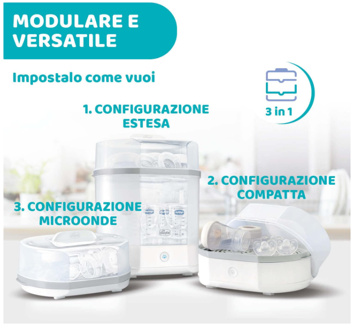 CHICCO B73911 STERILIZZATORE MODULARE