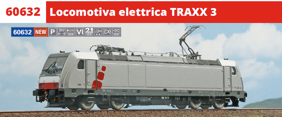 ACME 60632 LOCOMOTIVA TRAXX 483 309 LIVREA "AKIEM" EP.VI