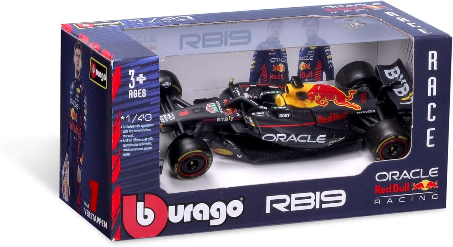 BURAGO 1838082 RED BULL RACING VERSTAPPEN SCALA 1/43