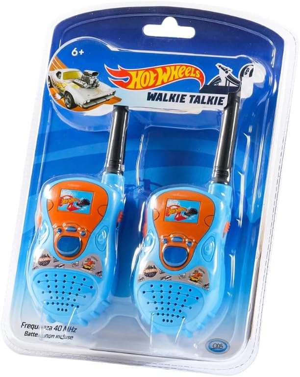 ODS 42001 HOT WHEELS WALKIE TALKIE 40 MHZ