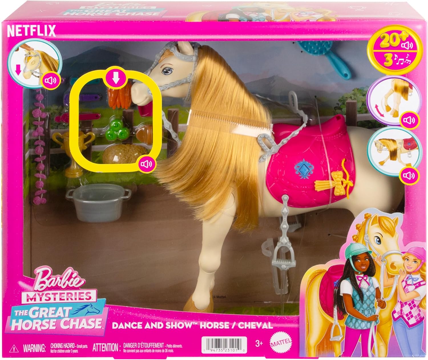 MATTEL HXJ42 BARBIE CAVALLO