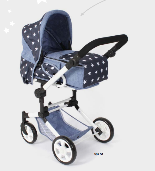 CHIC 587 81 CARROZZINA KOMBI JARA BLI CON STELLE