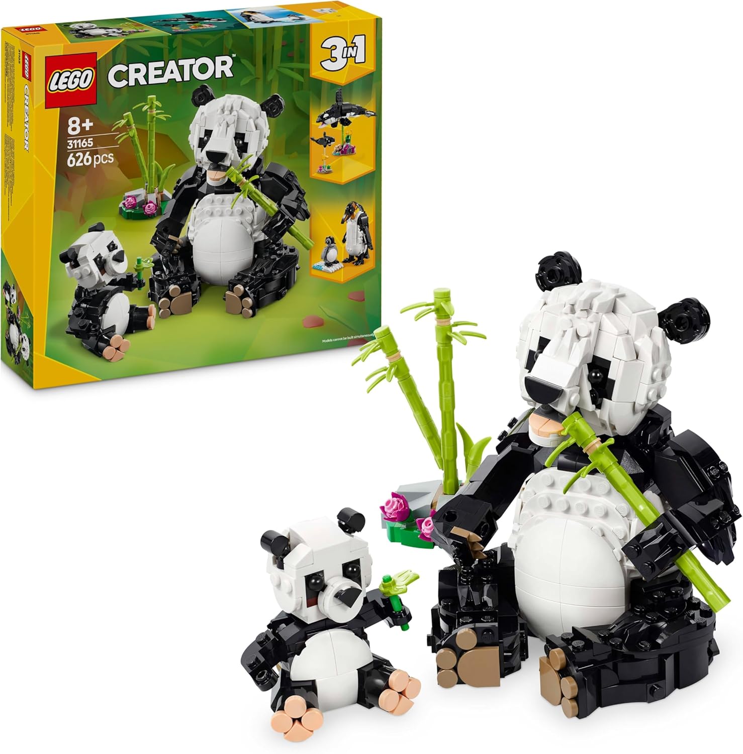 LEGO 31165 FAMIGLIE DI ANIMLAI PANDA