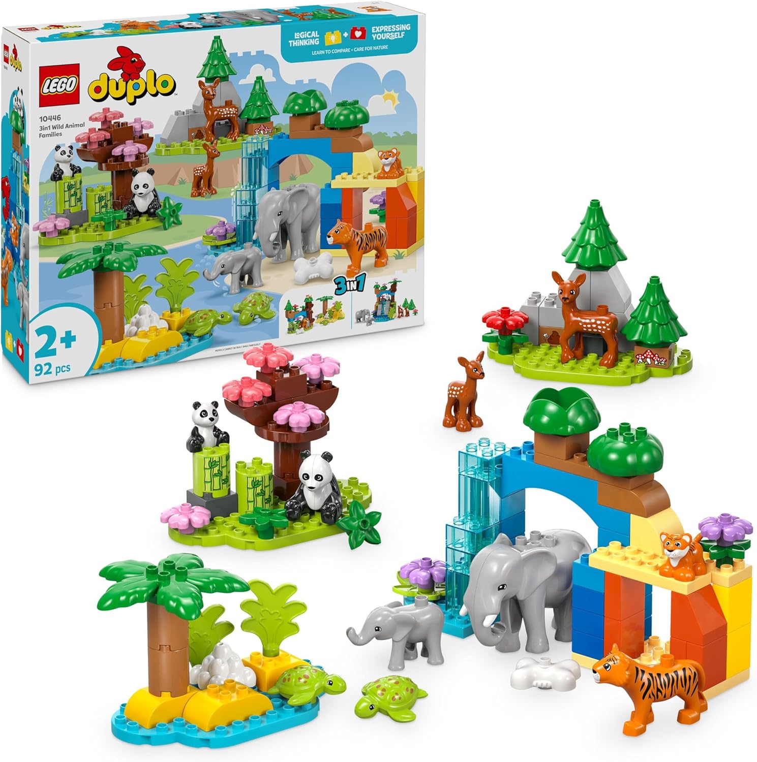 LEGO 10446 FAMIGLIE DI ANIMALI 3 IN 1 DUPLO