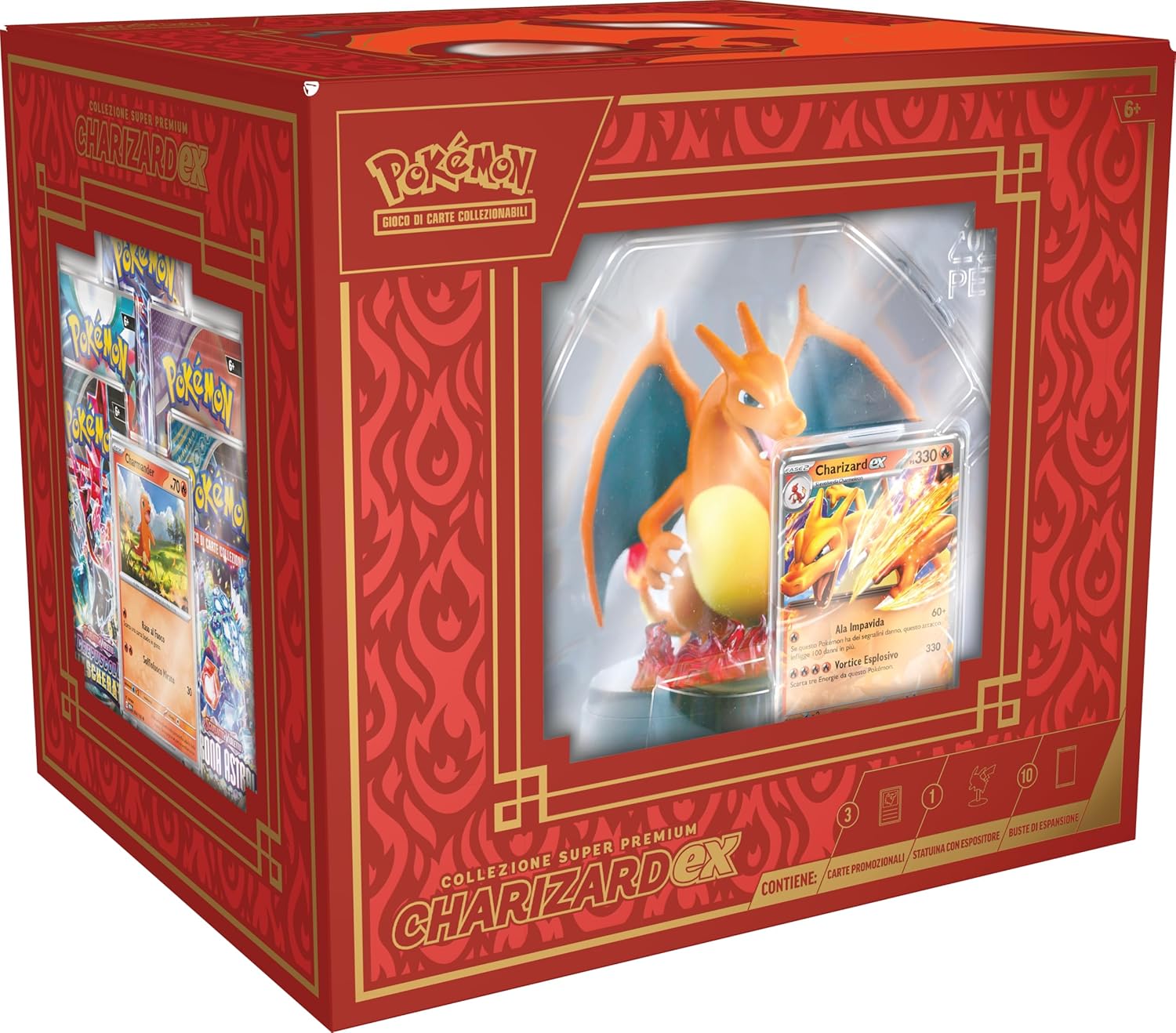 GAMEVISION PK60542 POKEMON COLLEZIONE SUPER PREMIUM CHARIZARD