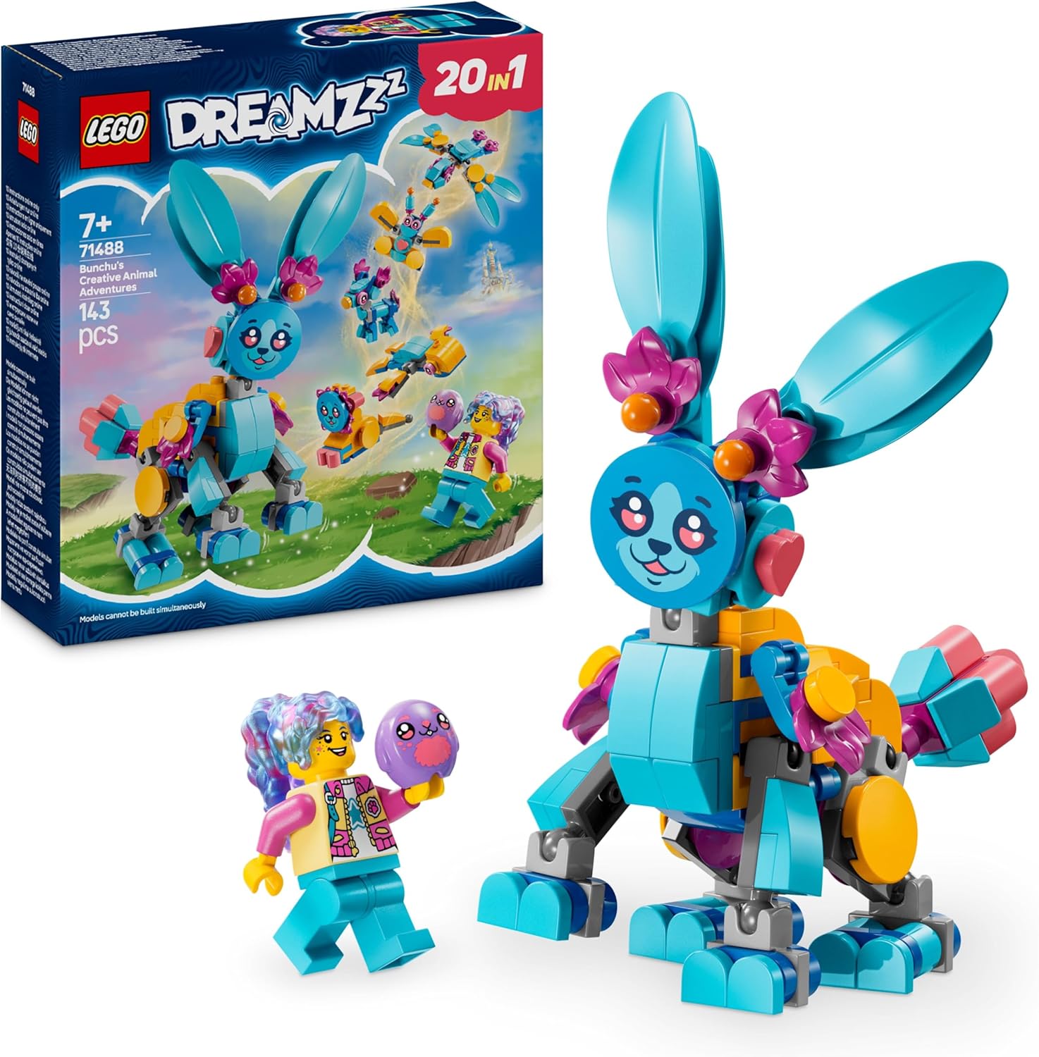 LEGO 71488 AVVENTURE ANIMALI CREATIVE DI BUNCHU DREAMZ