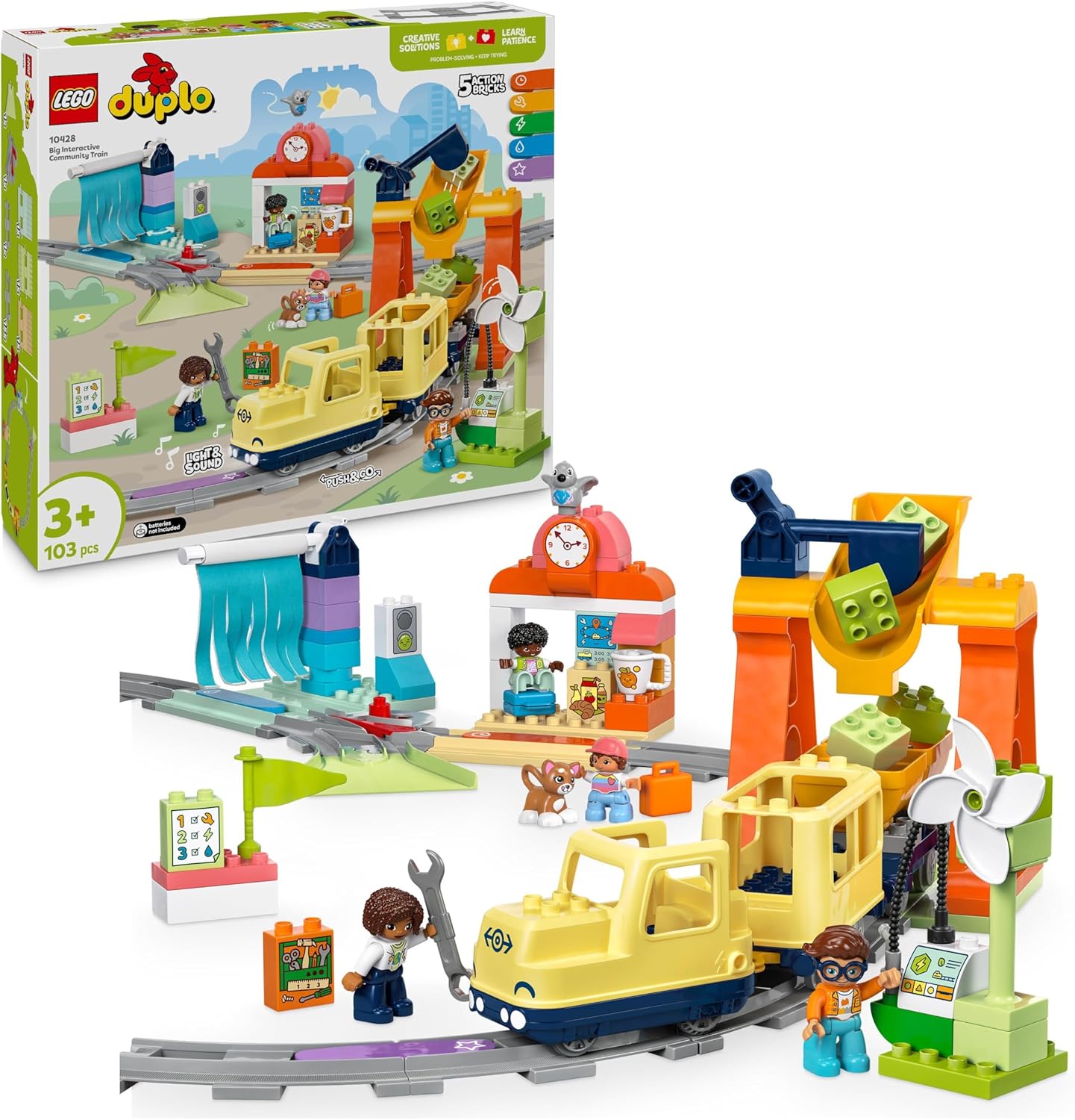 LEGO 10428 GRANDE TRENO COMUNITARIO INTERATTIVO DUPLO