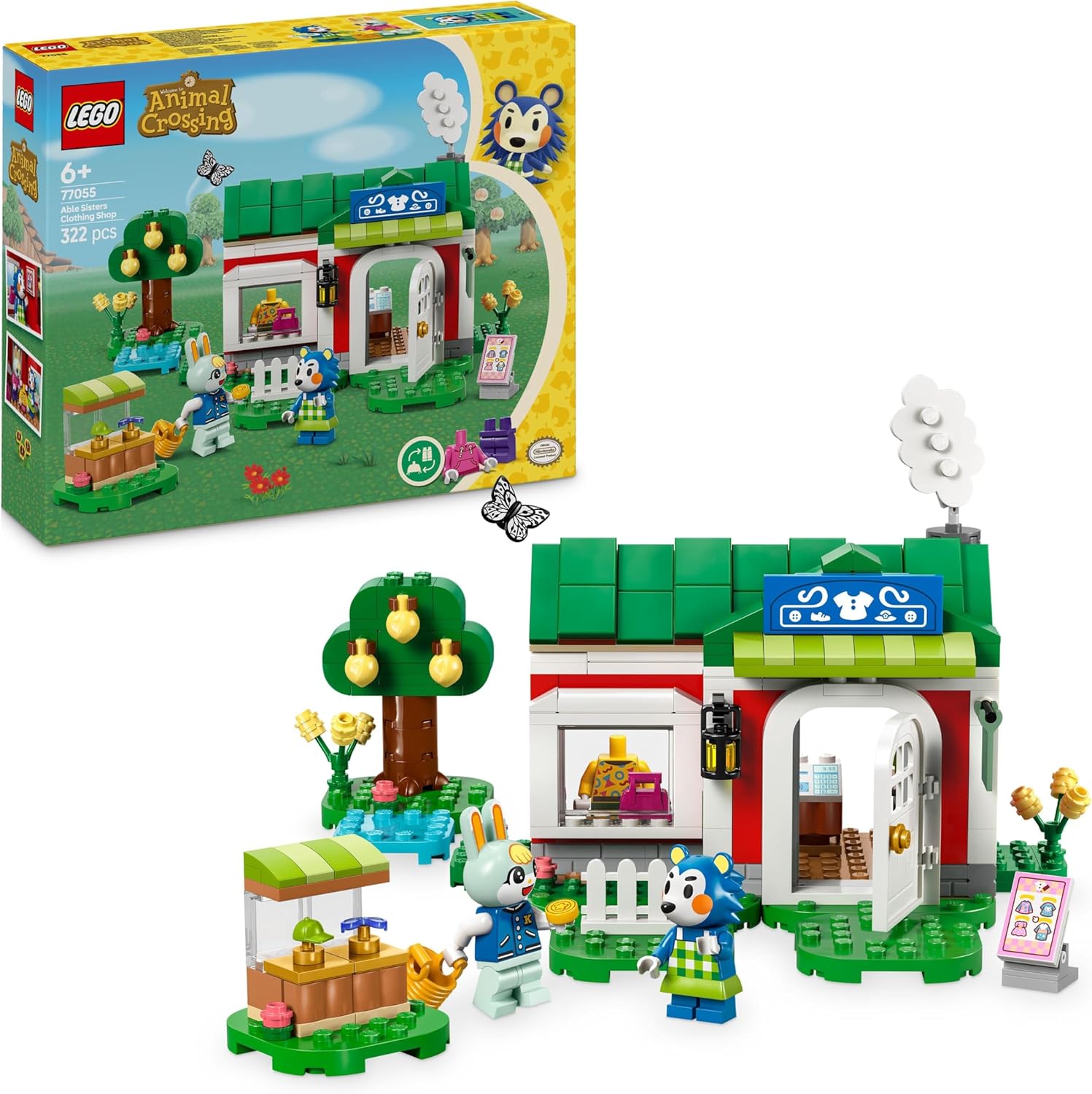 LEGO 77055 LA SARTORIA DELLE SORELLE AGO E FILO ANIMAL CROSSING