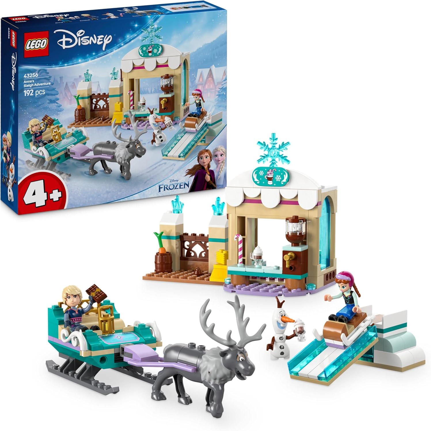 LEGO 43256 AVVENTURA SULLA SLITTA DI ANNA DISNEY PRINCESS