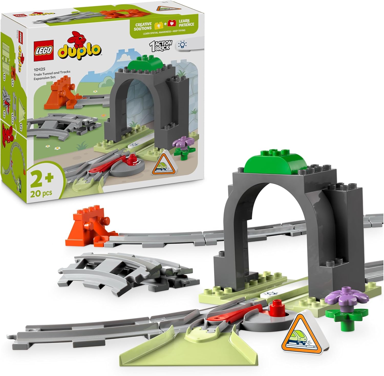 LEGO 10425 PACK DI ESPANSIONE TUNNEL E BUNARI FERROVIARI DUPLO