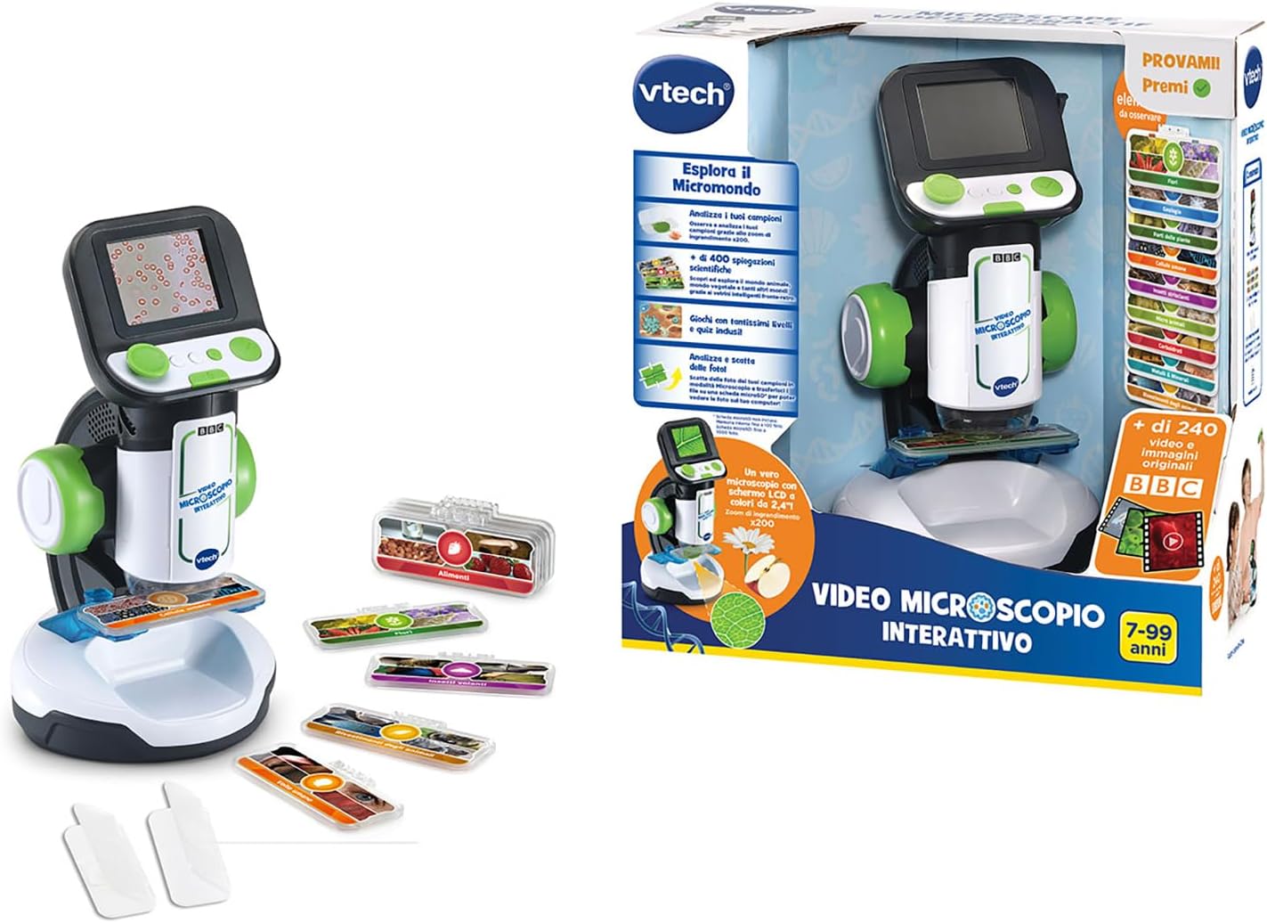 VTECH 616107 MICROSCOPIO VIDEO INTERATT.