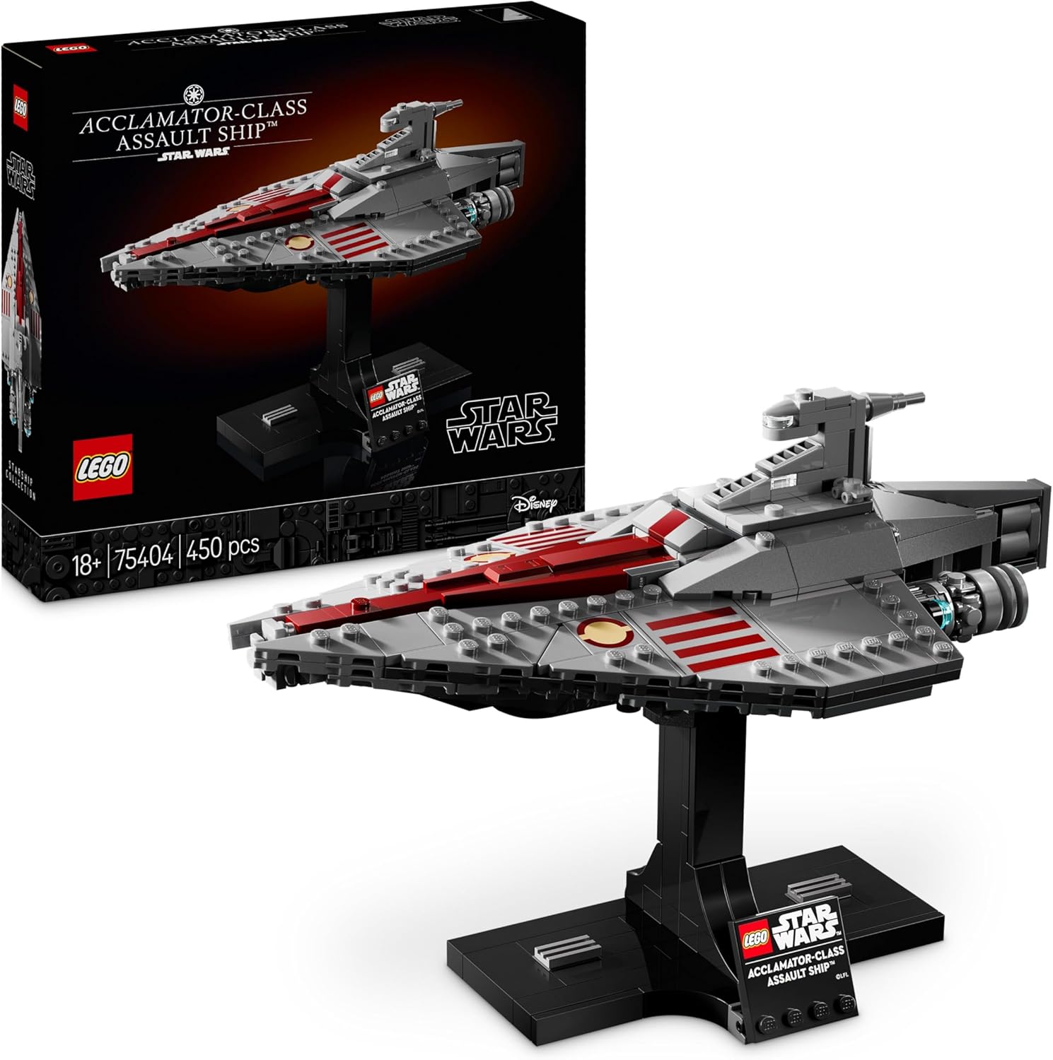 LEGO 75404 NAVE D'ASSALTO DI CLASSE ACCLAMATOR STAR WARS