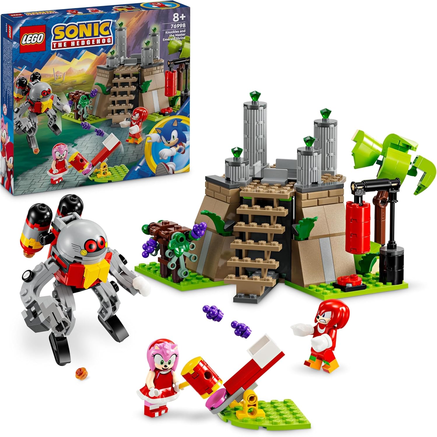 LEGO 76998 KNUCKLES E IL SANTUARIO DEL MASTER EMERALD SONIC