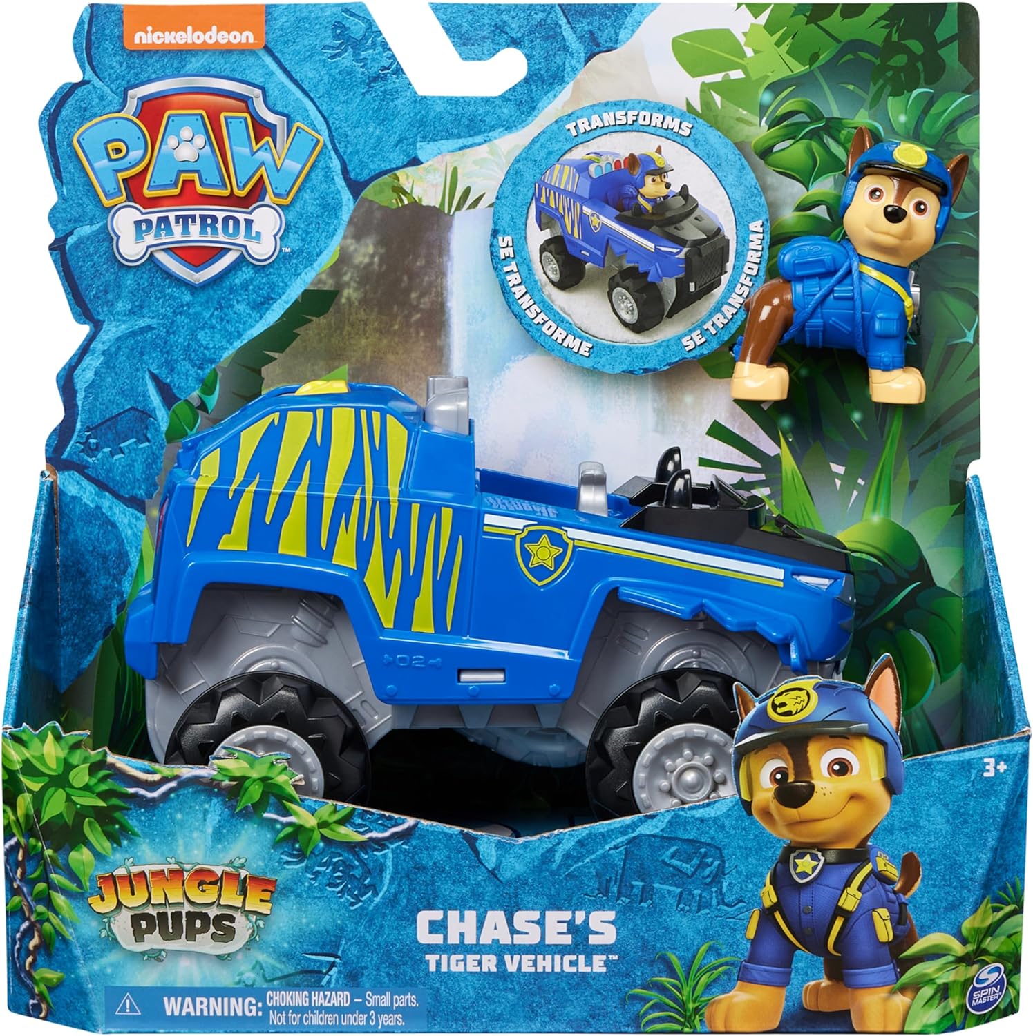 SPINMASTER 6067758 PAW PATROL VEICOLO GIUNGLA CHASE