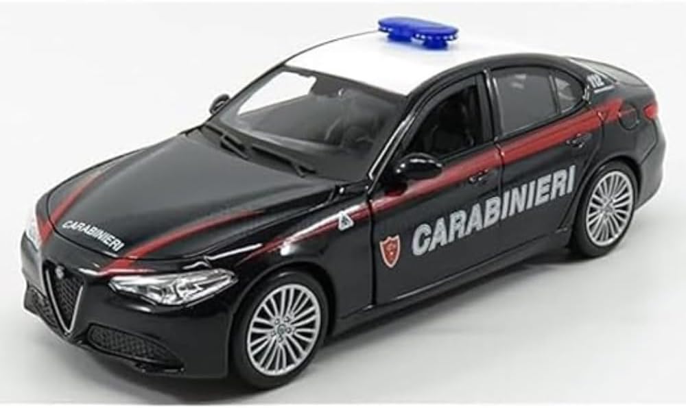 BURAGO 1821085 ALFA ROMEO GIULIA  CARABINIERI SCALA 1/24