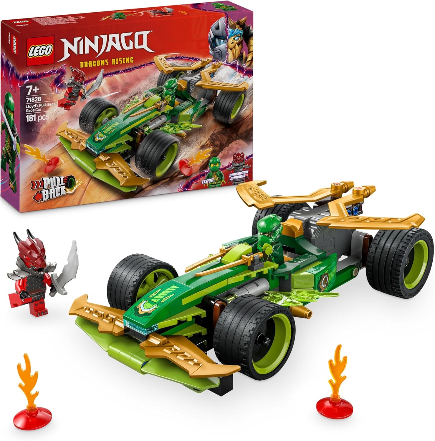 LEGO 71828 RACER PULL BACK DI LLOYD NINJAGO