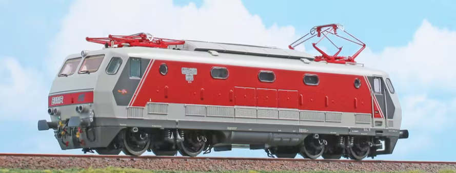 ACME 60196 LOCOMOTIVA ELETTRICA E444R.060 LIVREA GRIGIO/ROSSO