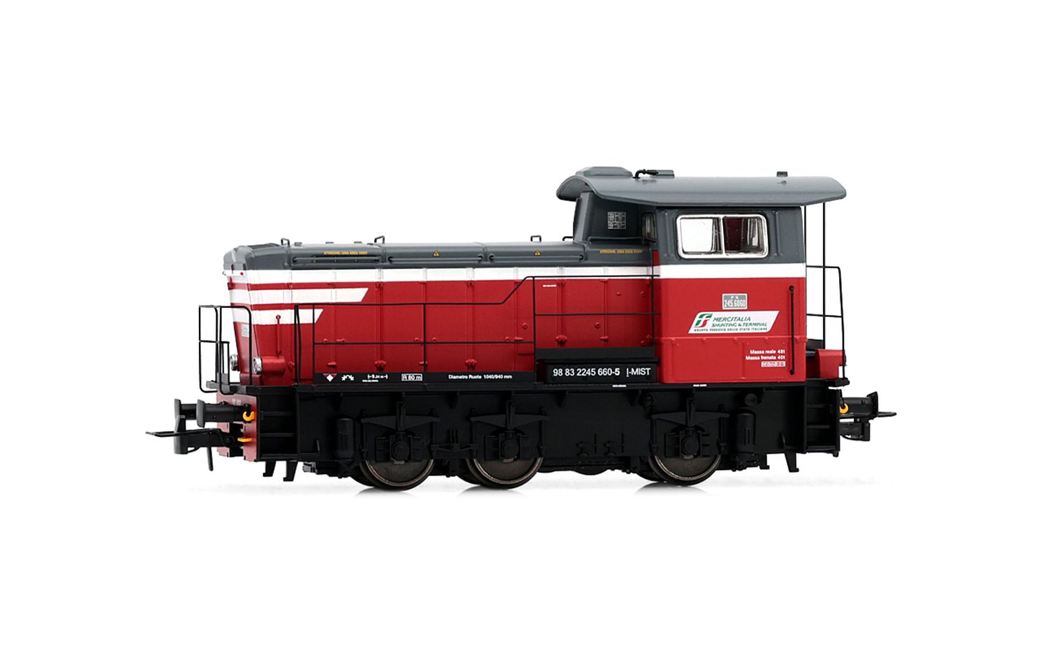 HORNBY HR2932 LOCOMOTIVA DIESEL DA MANOVRA GRUPPO 245