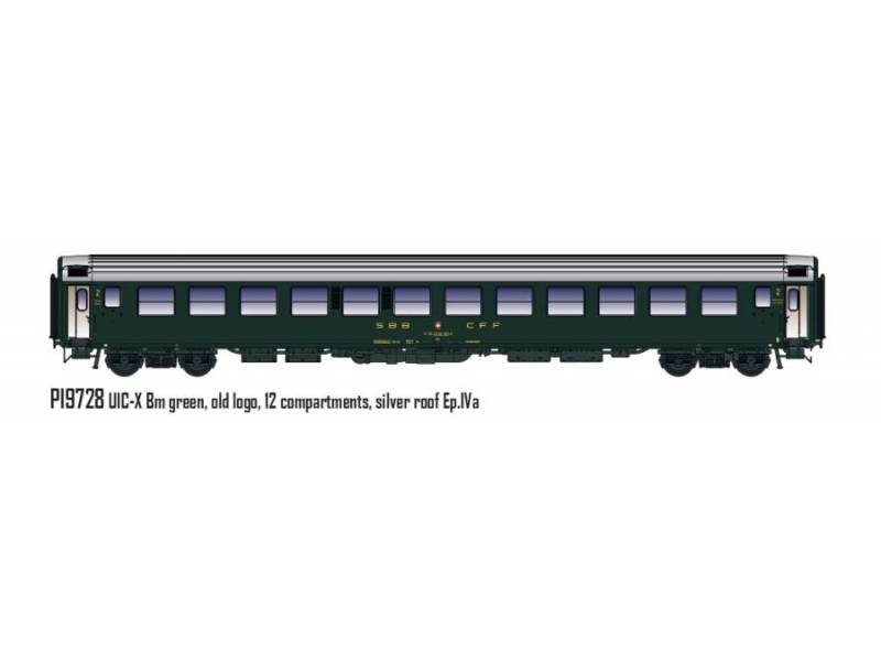 PI 9728 CARROZZA SBB EP. IVa