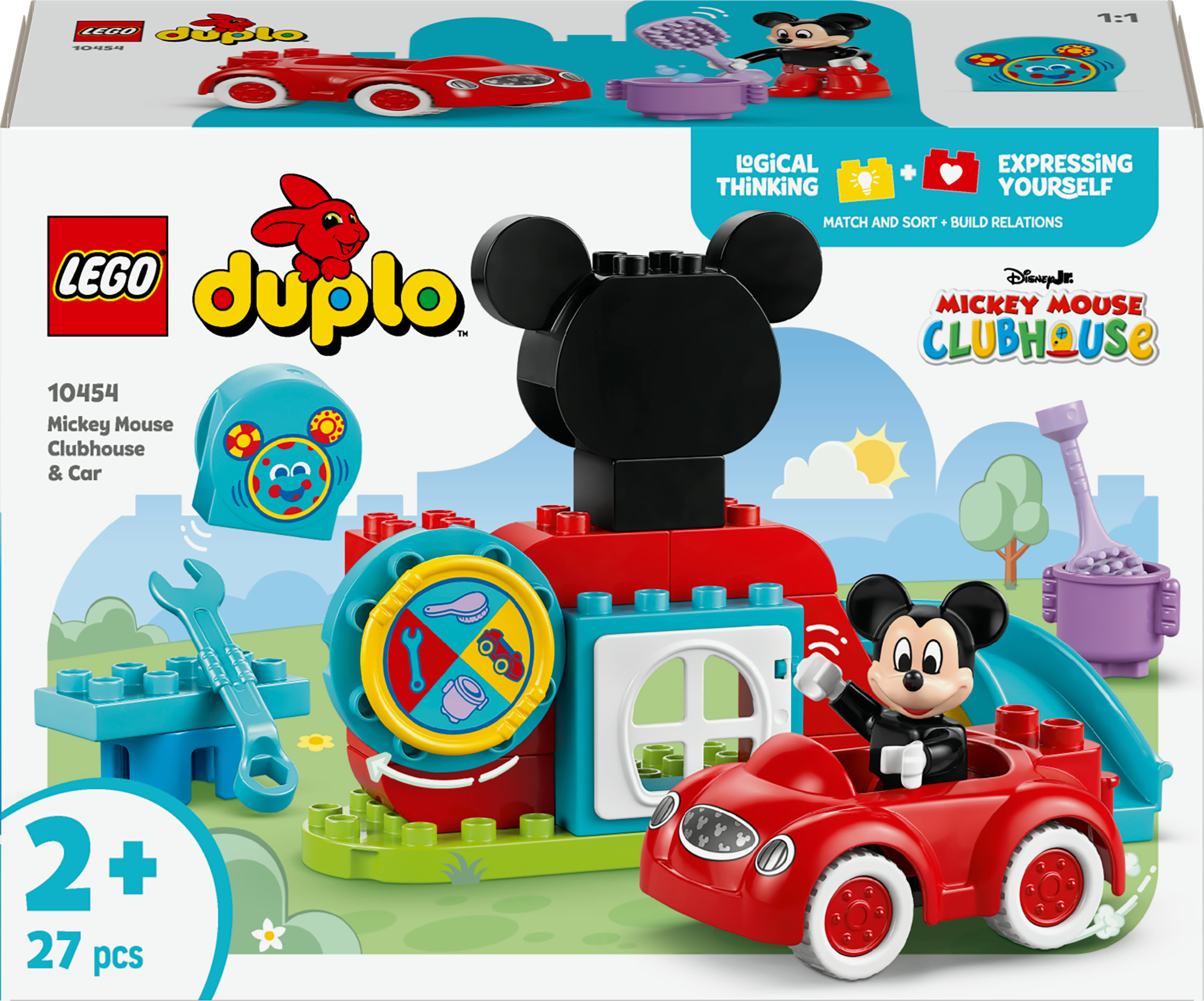 LEGO 10454 LA CASA E L'AUTO DI TOPOLINO DUPLO