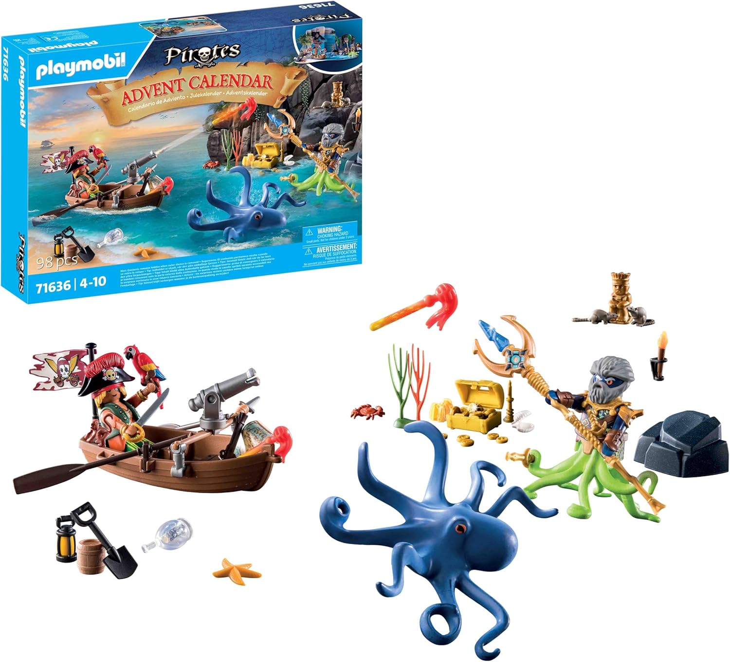 PLAYMOBIL 71636 CALENDARIO DELL'AVVENTO PIRATI