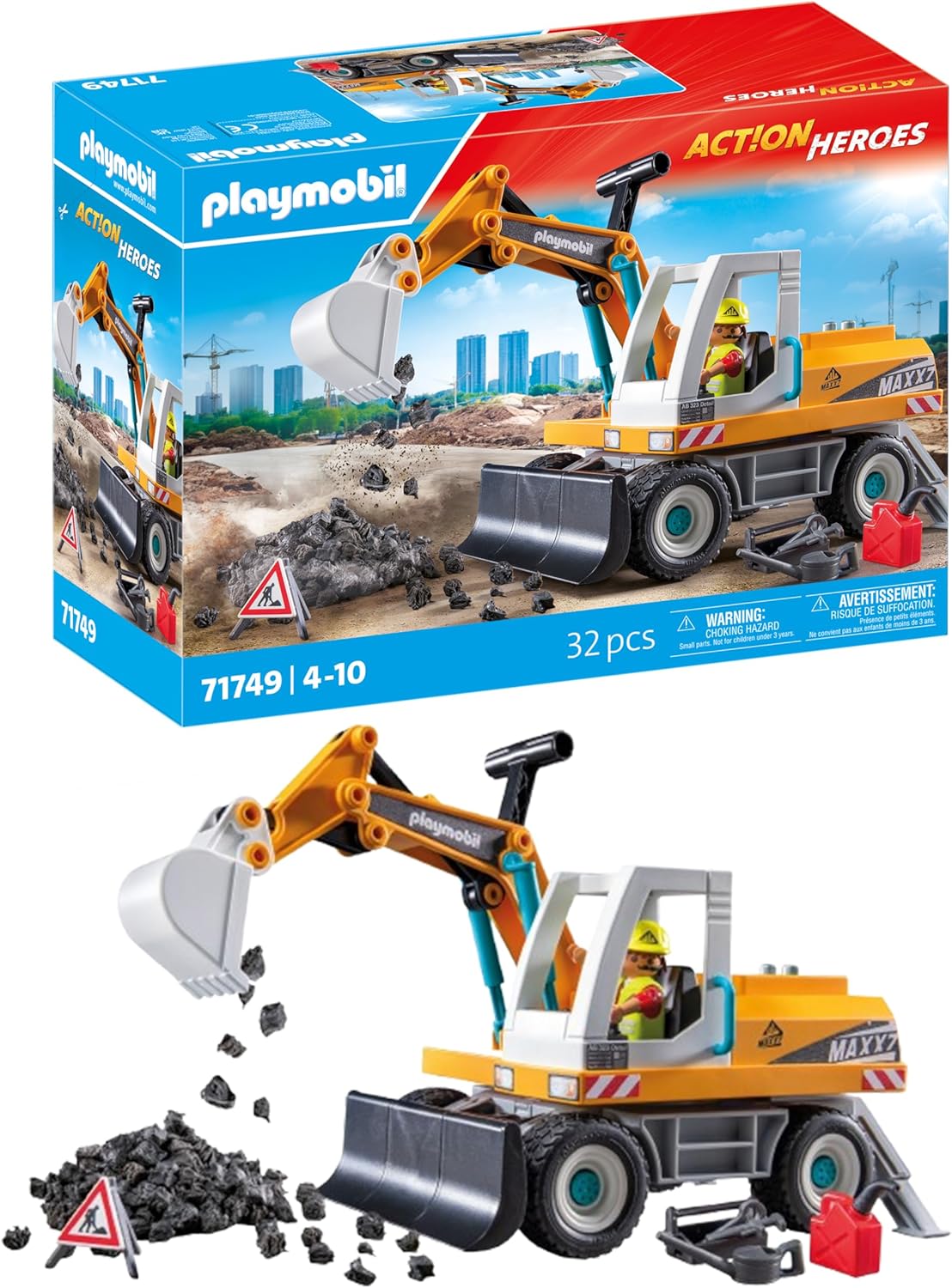 PLAYMOBIL 71749 ESCAVATORE