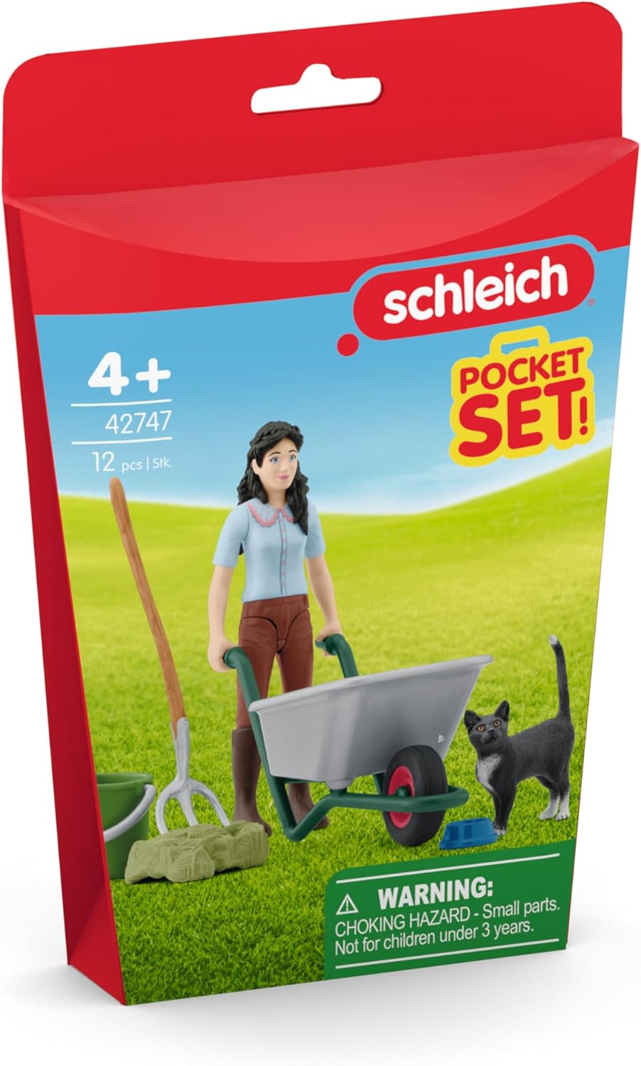 SCHLEICH 2542747 SET PULIZIA E CURA CON EMILY