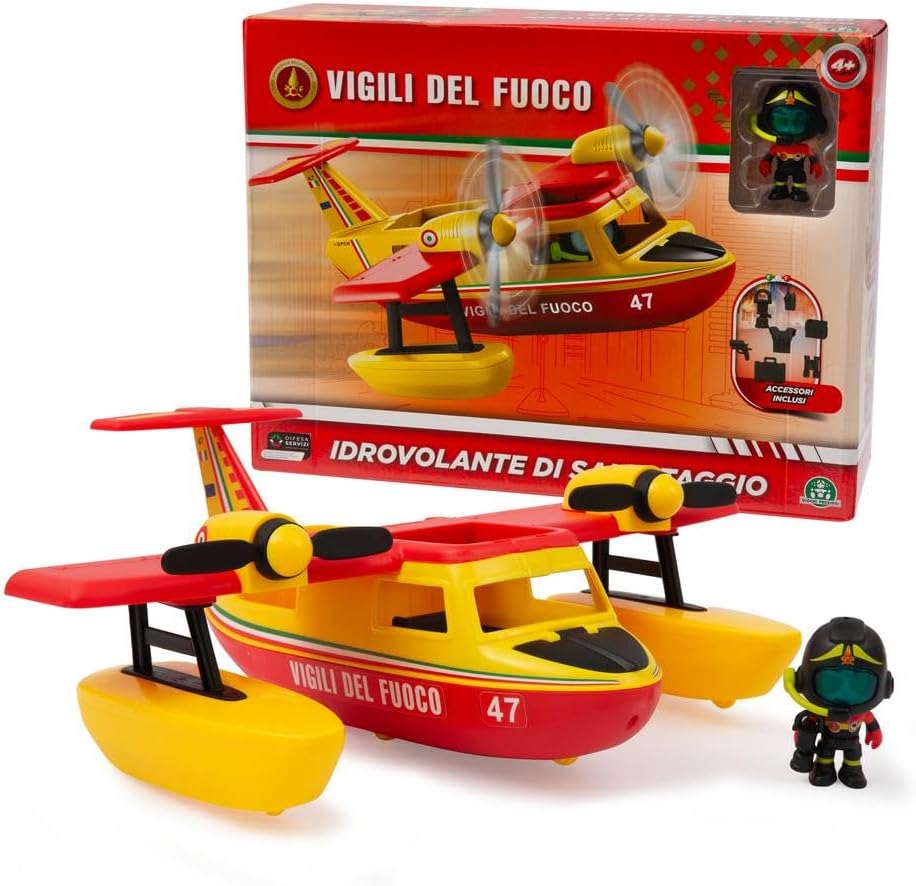 GIOCHI PREZIOSI VGL10000 CANADAIR CON MINI ACTION HERO