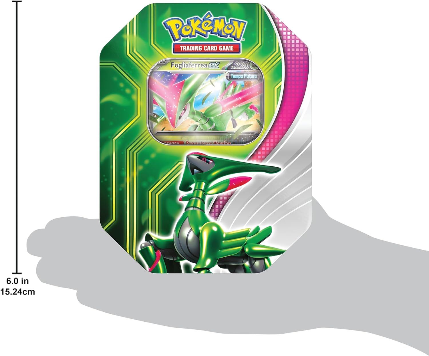 GAMEVISION PK60491 POKEMON TIN SCONTRO PARADOSSALE FOGLIAFERREA