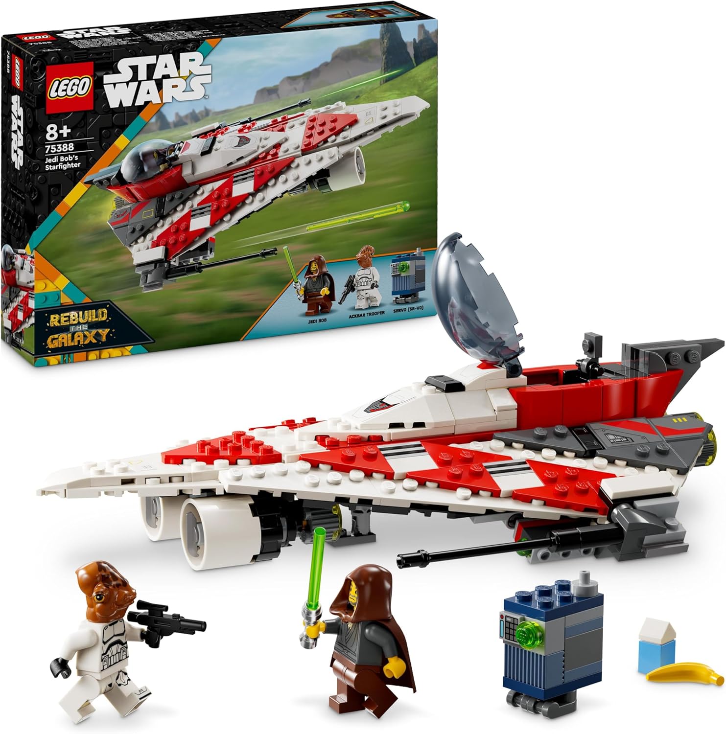 LEGO 75388 STARFIGHTER DI JEDU BOB STAR WARS