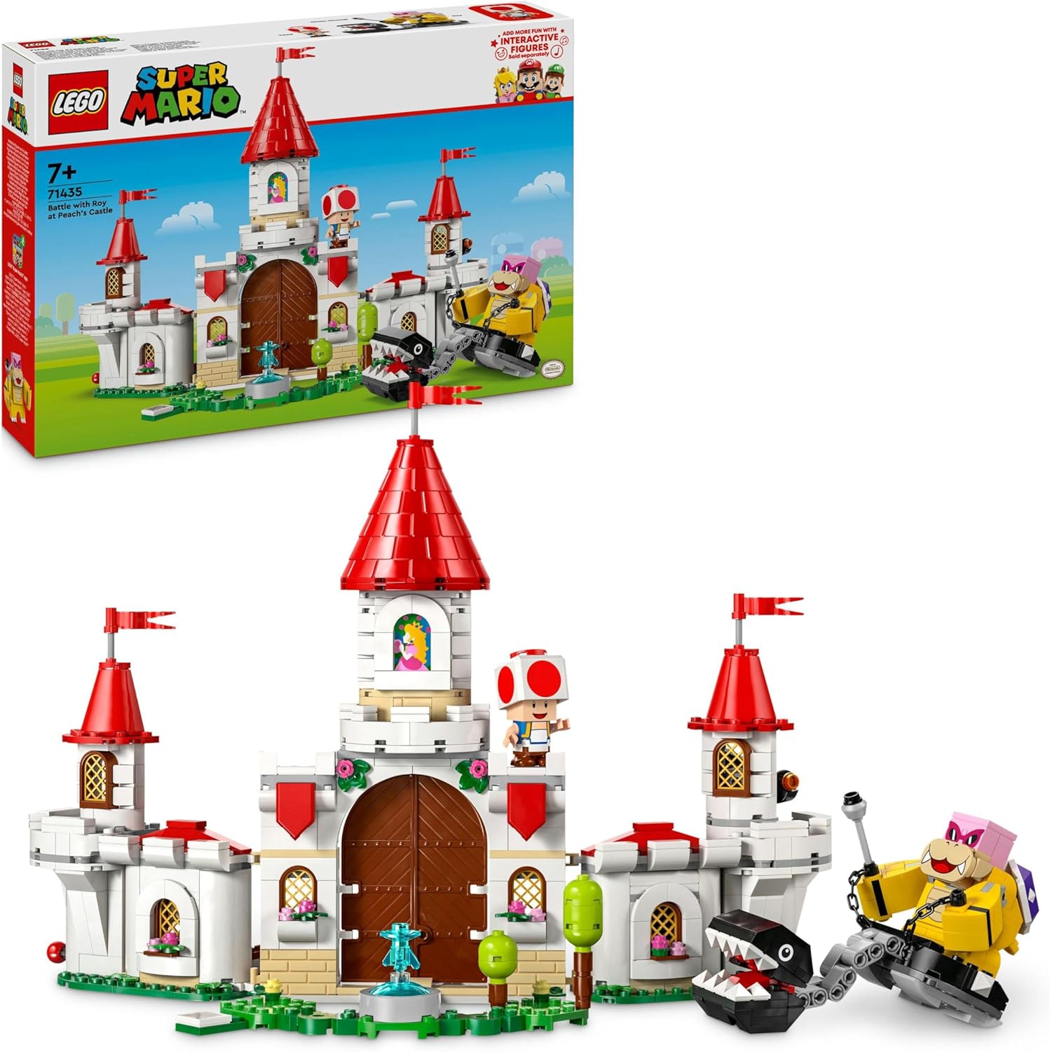 LEGO 71435 BATTAGLIA CON ROY AL CASTELLO DI PEACH SUPER MARIO