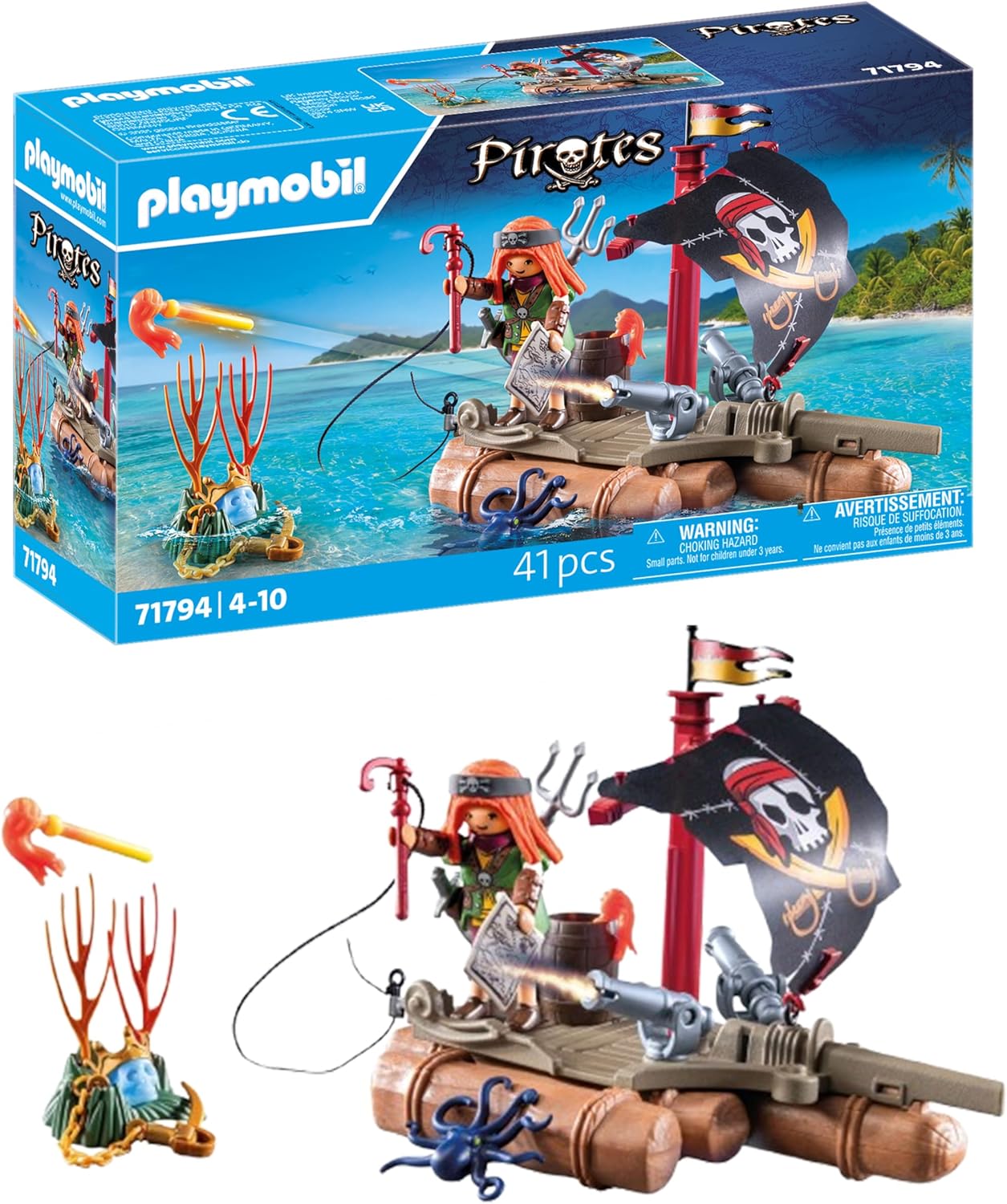 PLAYMOBIL 71794 ZATTERA DEI PIRATI