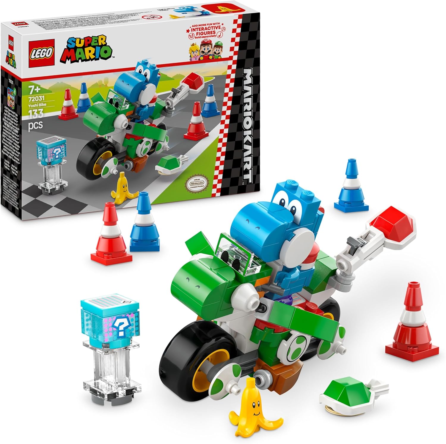 LEGO 72031 MARIO KART - MOTO YOSHY SUPER MARIO