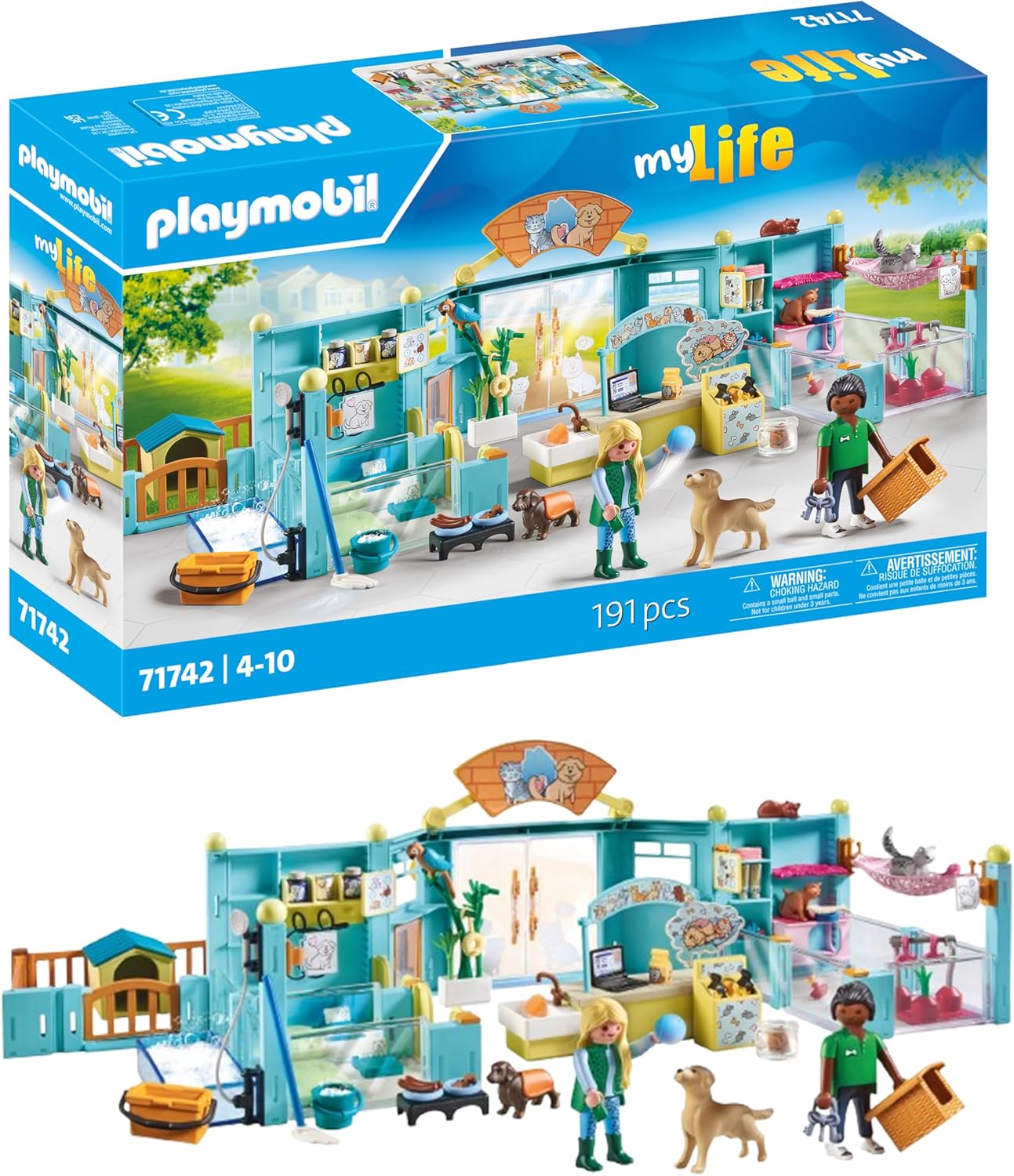 PLAYMOBIL 71742 PENSIONE PER ANIMALI