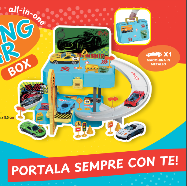 VILLA 103 SET GARAGE MACCHINE DA CORSA