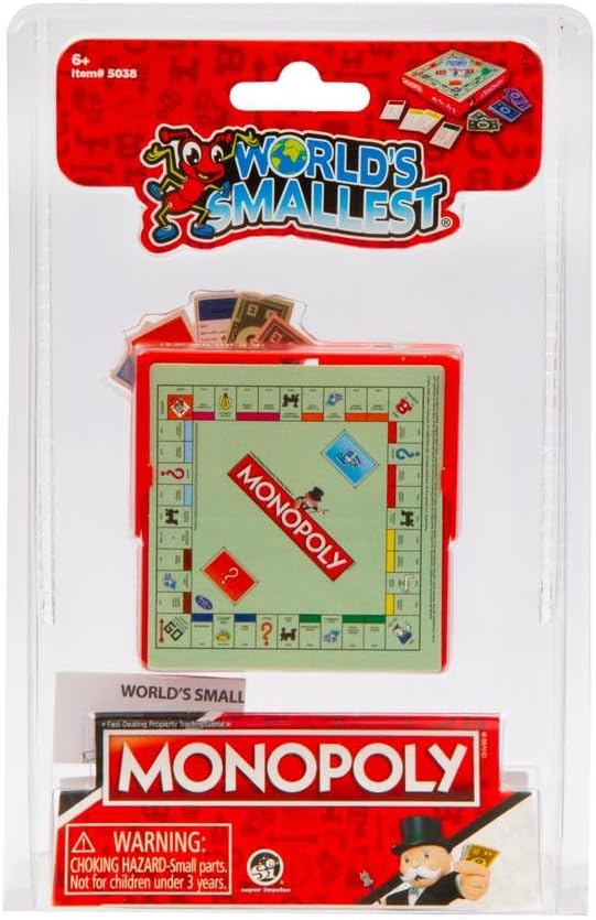 GIOCHI PREZIOSI WRL03000 WORL'S SMALLEST MONOPOLY