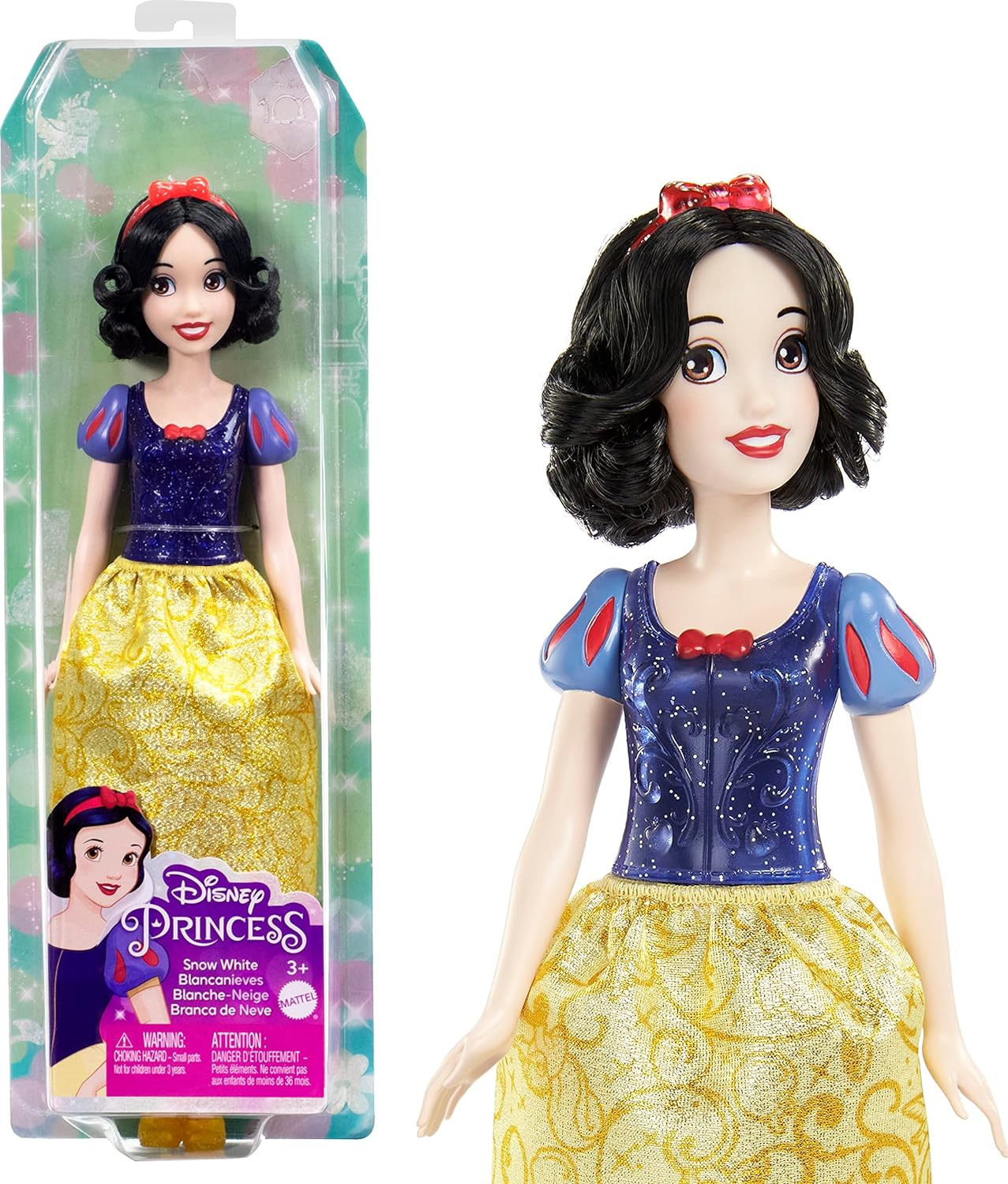 MATTEL HLW08 BAMBOLA PRINCIPESSA DISNEY BIANCANEVE