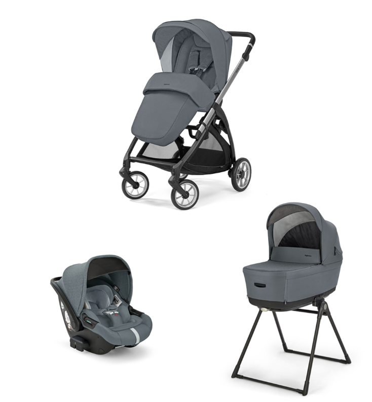 INGLESINA SYSTEM ELECTA DARWIN RECLINE UNION GREY