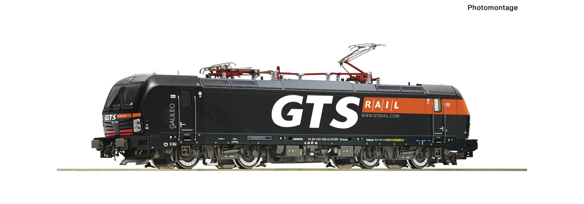 ROCO 70323 LOCOMOTIVA ELETTRICA 191 DI GTS RAIL