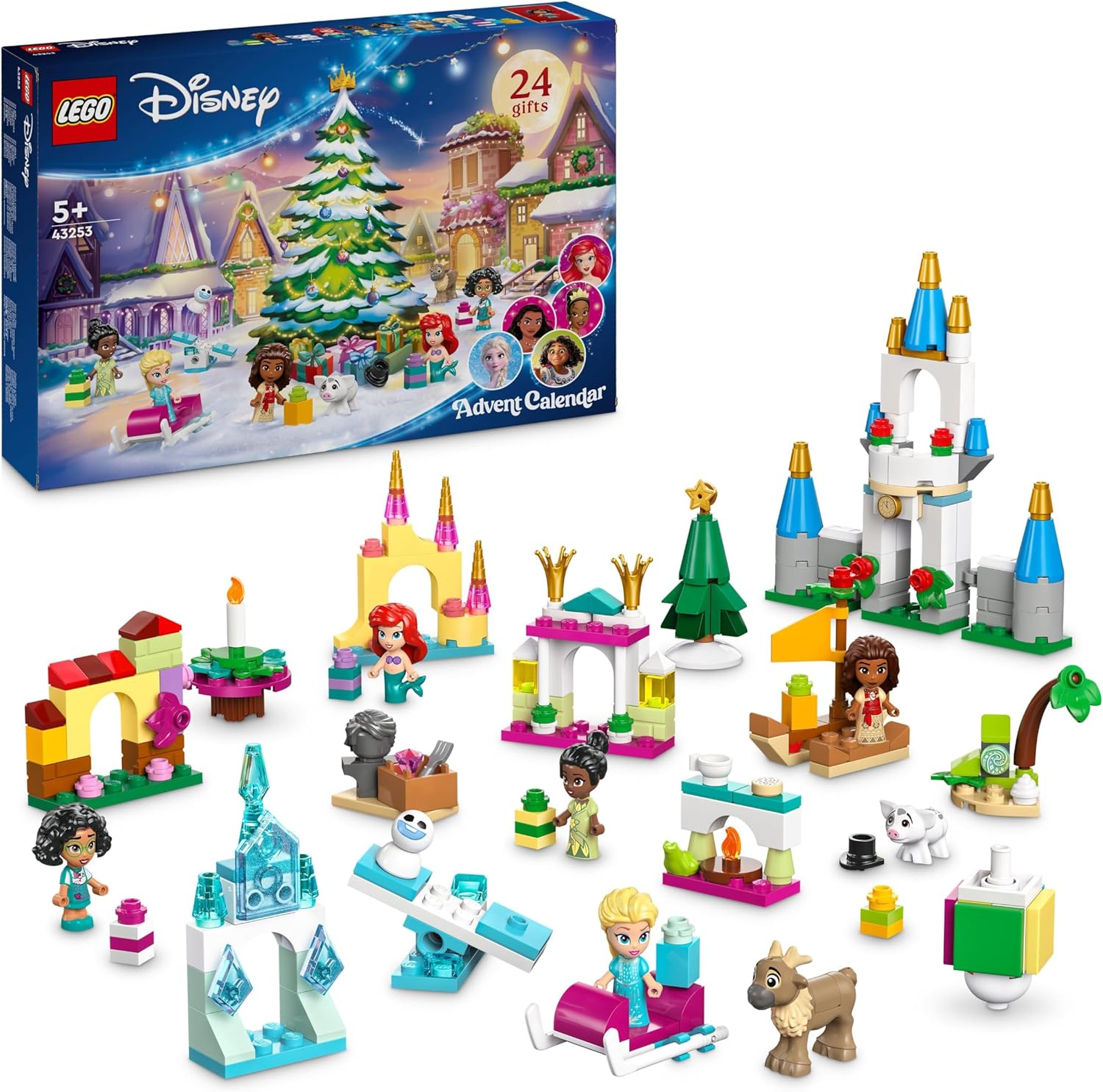 LEGO 43253 CALENDARIO DELL'AVVENTO DISNEY PRINCESS