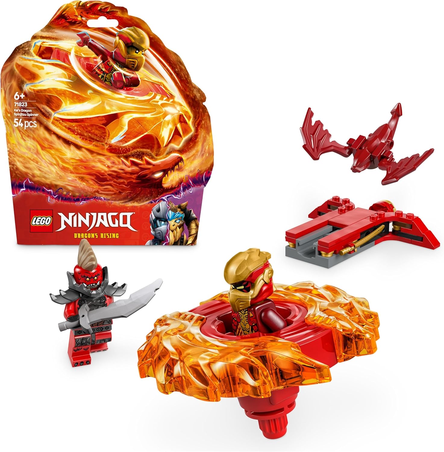 LEGO 71823 SPINNER DEL DRAGO SPINJITZU DI KAI NINJAGO