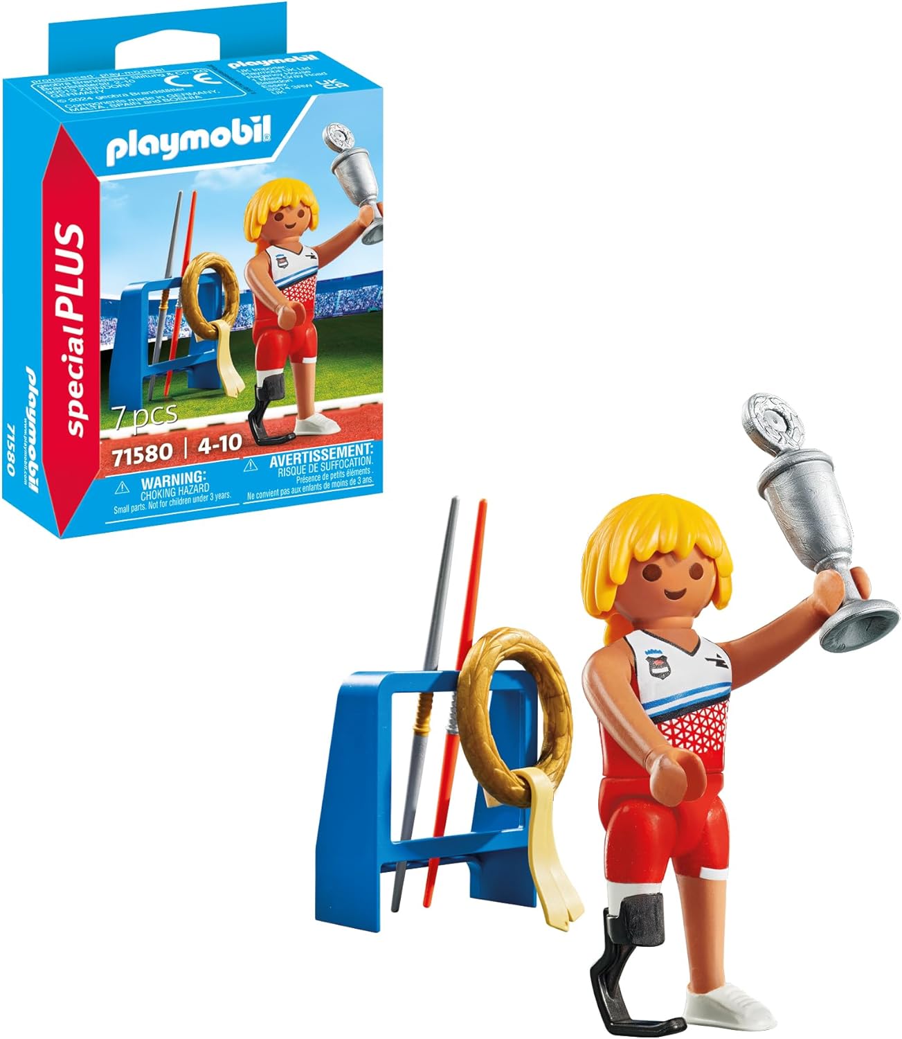 PLAYMOBIL 71580 CAMPIONE DI GIAVELLOTTO