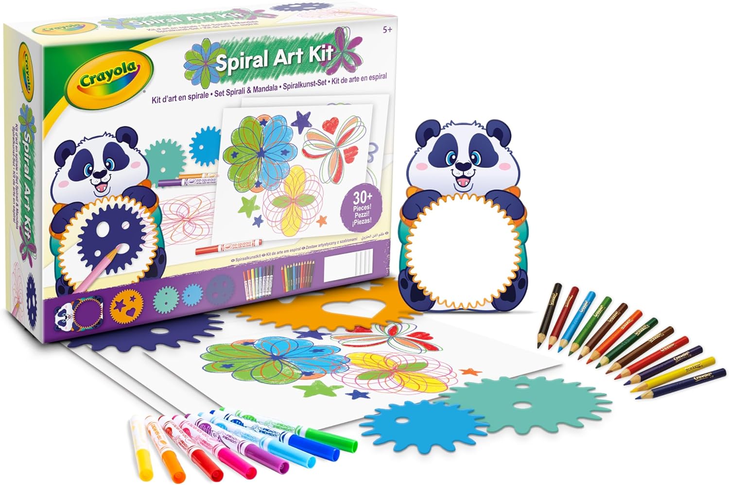 CRAYOLA 042948 SET SPIRALI E MANDALA