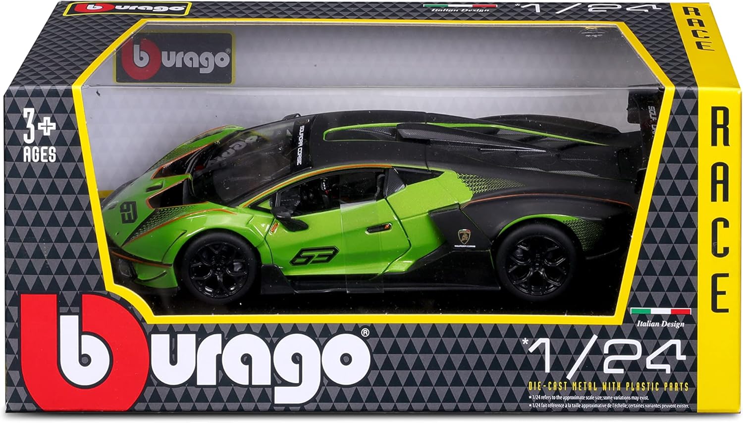 BURAGO 1828017 LAMBORGHINI ESSENZA SCV12 SCALA 1/24